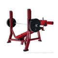 Customizable decline bench weight press fitness equipment